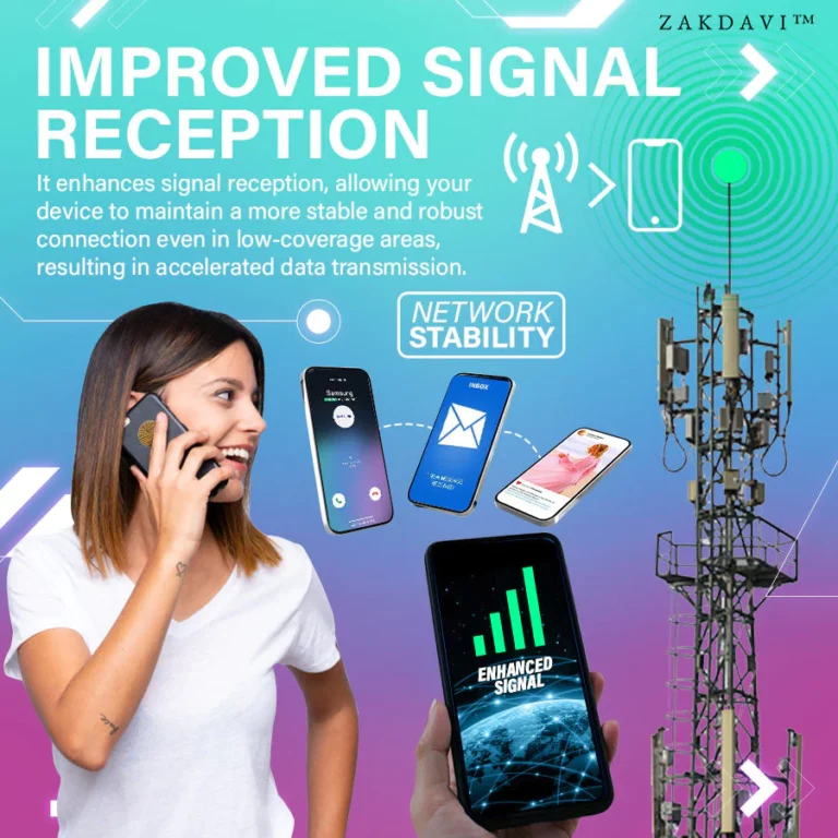 Zakdavi™ SignalMax Sticker - Power of Enhanced Connectivity