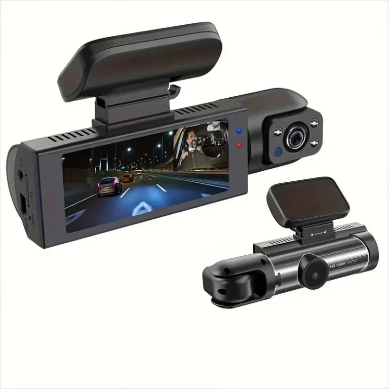 170° Wide View Dash Cam with 1080p Dual Lens, Wide 170° Coverage, G-Sensor, Night Vision & Loop Tech-tiktok