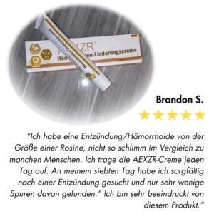 AEXZR™ Hämorrhoiden-Linderungscremewirksam