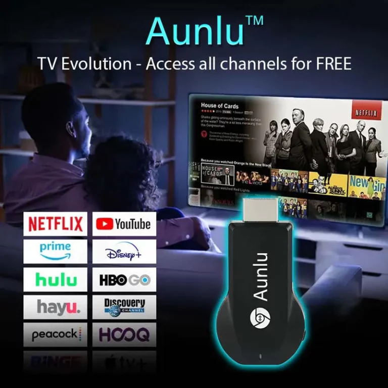 Aunlu™ TV Streaming Device - Access All Channels for Free