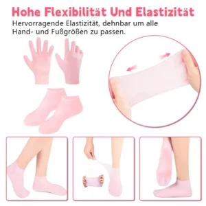 Biancat™ Feuchtigkeitsspendendes Silikonsocken- & Handschuhset