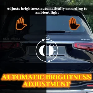 Ceoerty™ LED Car Gesture Light - Middle Finger Light