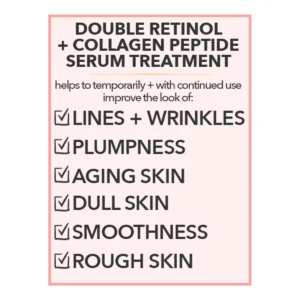 Double Retinol & Collagen Peptide Serum Treatment