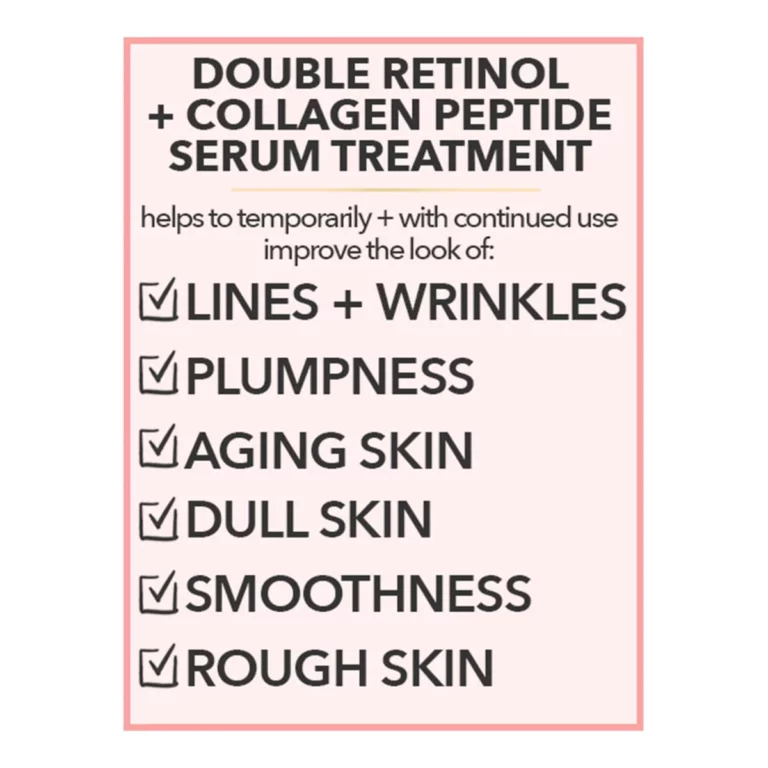 Double Retinol & Collagen Peptide Serum Treatment