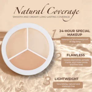 Fivfivgo™ Dreifarbiger Instant Cover Concealer