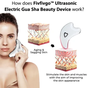 Fivfivgo™ Elektrisches Gua Sha-Ultraschall-Schönheitsgerät