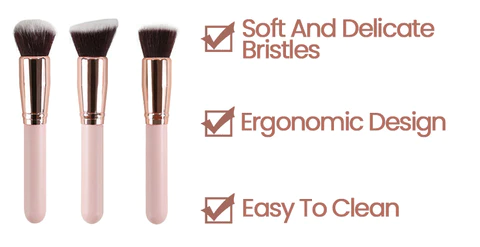 Fivfivgo™ Flawless Finish Foundation & Brush Set