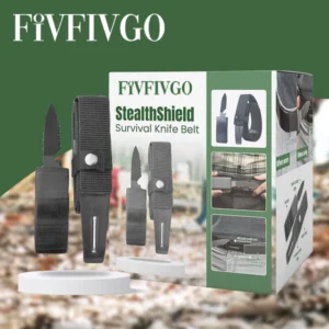 Fivfivgo™ StealthShield Survival Knife Belt