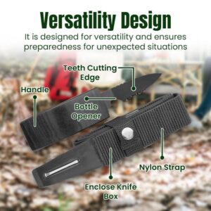 Fivfivgo™ StealthShield Survival Knife Belt