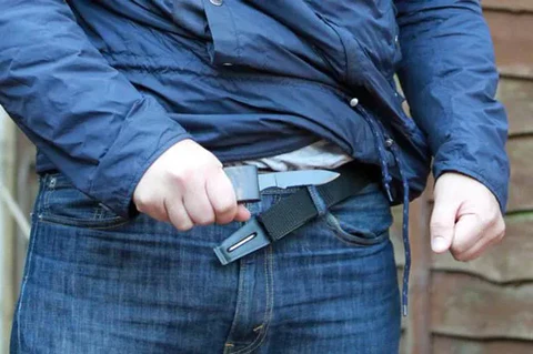 Fivfivgo™ StealthShield Survival Knife Belt