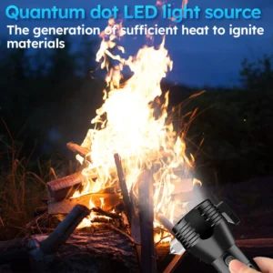 GFOUK™ GPS Aurora Flame Flashlight