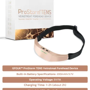 GFOUK™ ProStorm TENS Veinstreat Forehead Device