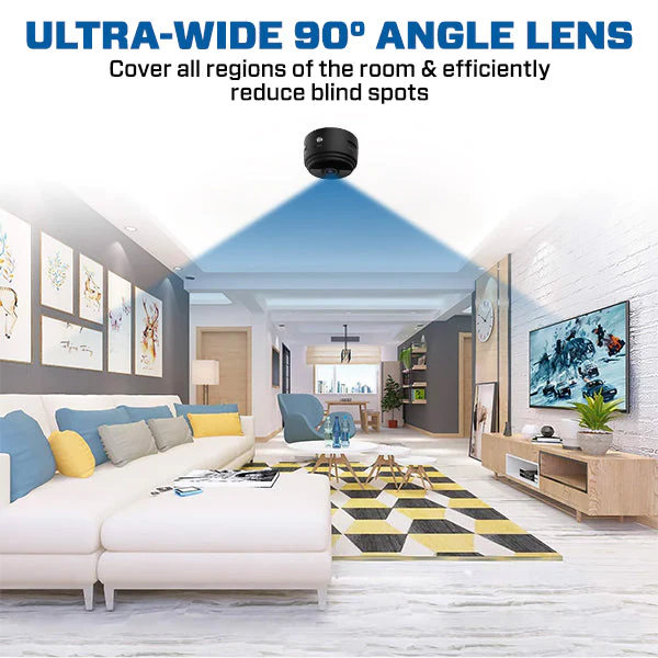 GeniusEye 1080p HD Wireless Magnetic Hidden Security Camera