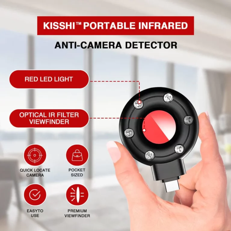 Kisshi™ Portable Infrared Anti-Camera Detector