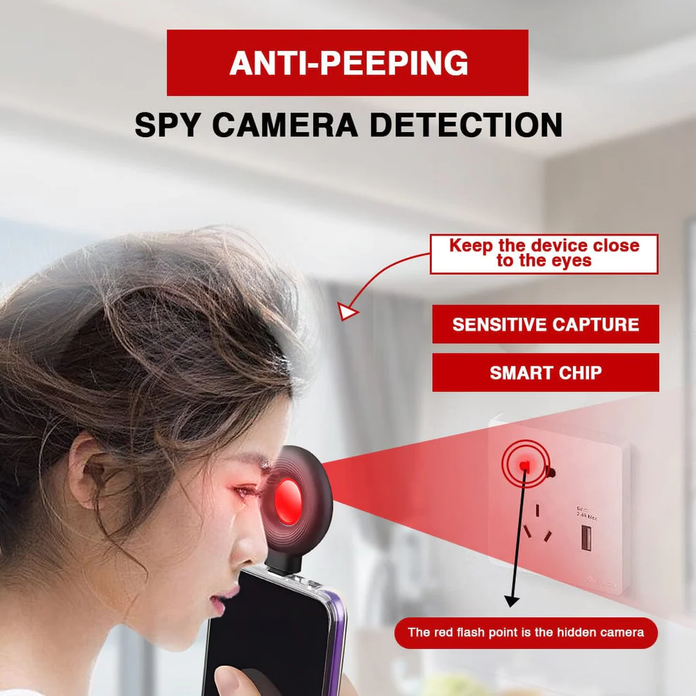 Kisshi™ Portable Infrared Anti-Camera Detector