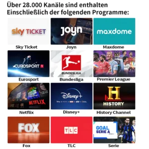 LEFUN™ TV-Streaming-Gerät - kostenloser Zugang zu allen Kanälen