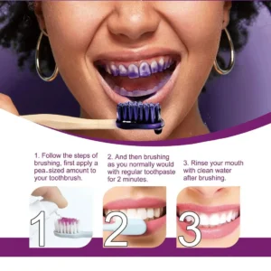 LIMETOW™ Color-correcting Purple Mousse Toothpaste