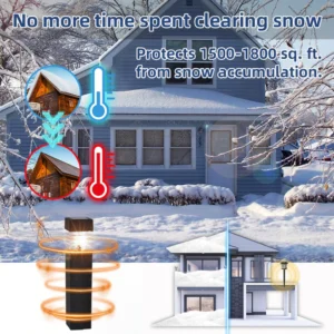 LIMETOW™ Solar-Powered Electromagnetic Resonance De-Icing Light - Zero Energy Consumption