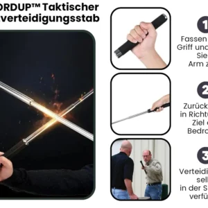 NOWORDUP™ Selbstverteidigung Taktischer Stab