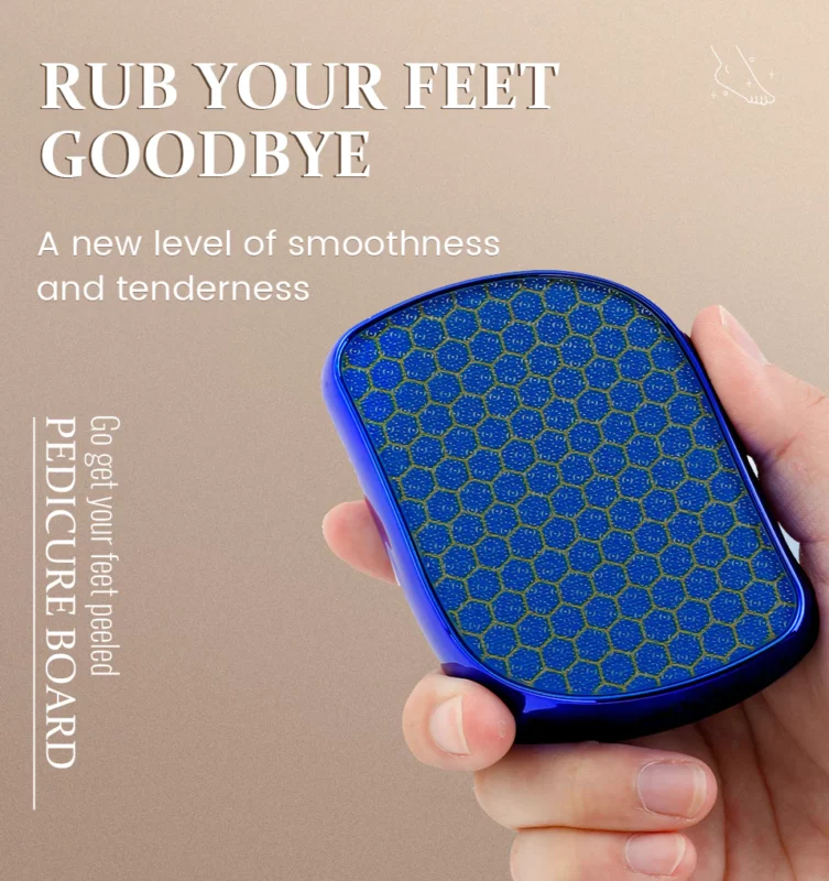 Nurbini™ Crystal Peeling Pedicure Board