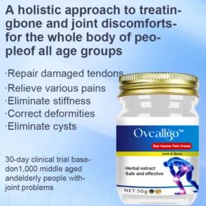 Oveallgo™ Bee Venom Joint & Bone Pain Healing Cream