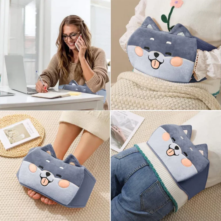 Plush Refillable Hot Water Bottle Belt