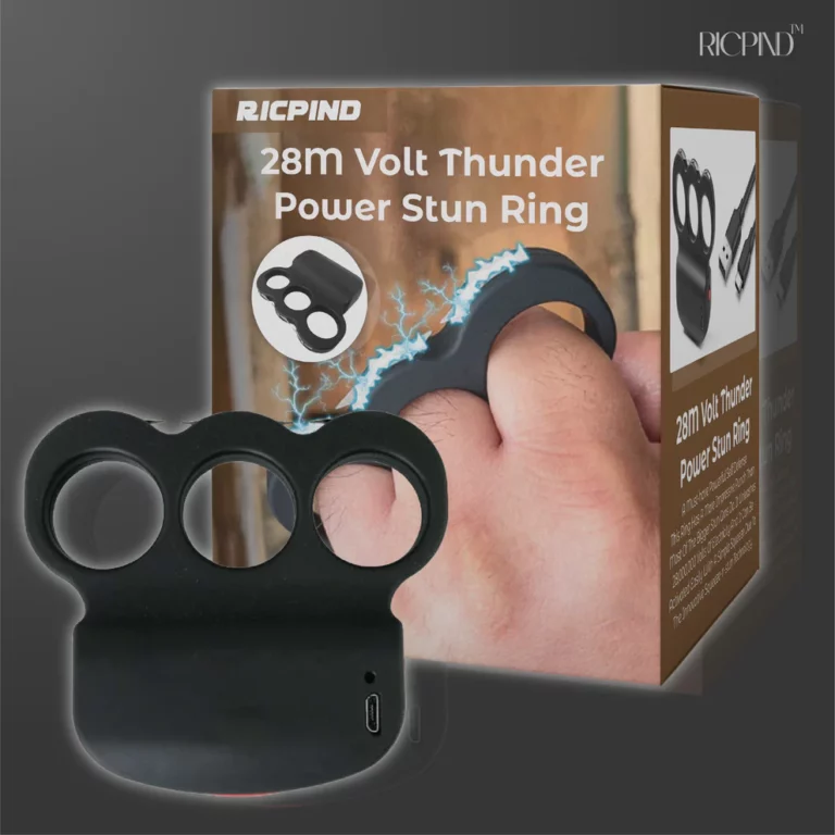 RICPIND 28M Volt Thunder Fist Power Stun Ring