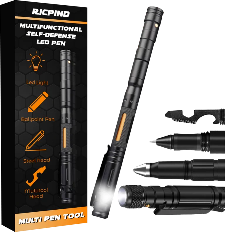 RICPIND Multifunctional Self-Defense LED Pen