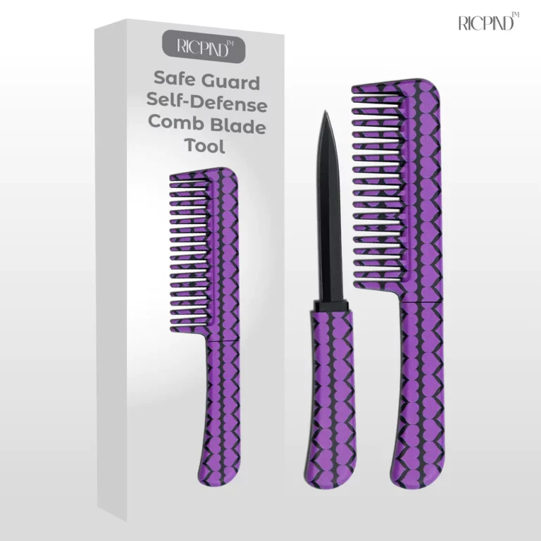 RICPIND Safe Guard Self-Defense Comb Blade Tool