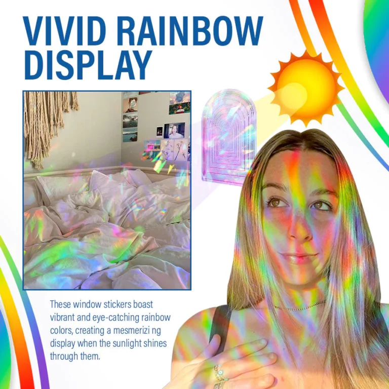 Rainbow Catcher Window Stickers