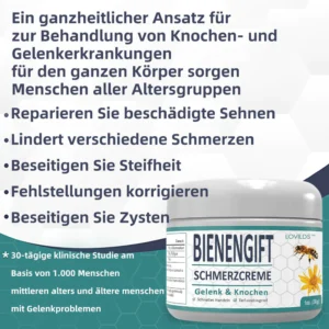 SEAGRIL™ Bienengift Schmerz- und Knochenheilungscreme