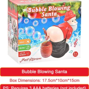 Seurico™ Santa Bubble Machine