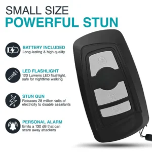 SnapShock Pro 3 IN 1 Mini Stun Key Fob