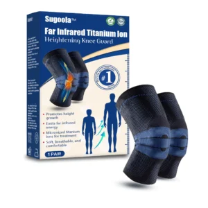 Sugoola™ Far Infrared Titanium Ion Heightening Knee Guard