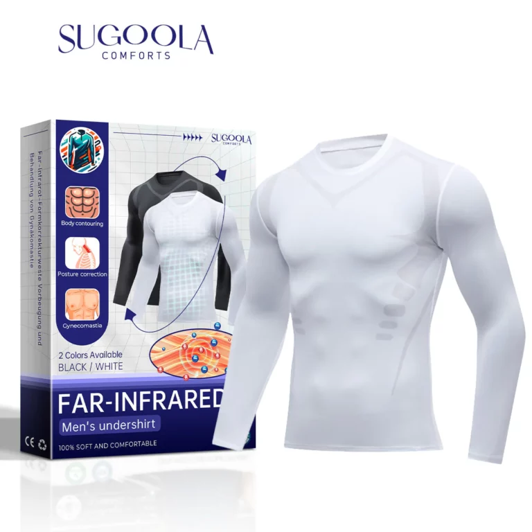 Sugoola™ Far-Infrared Tourmaline Therapy Gynecomastia Mens Undershirt-T