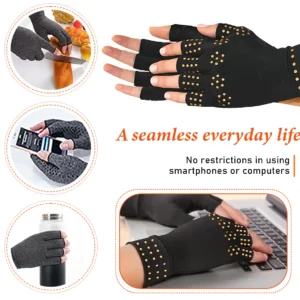 Sugoola™ TourmalineArthritis Compression Gloves