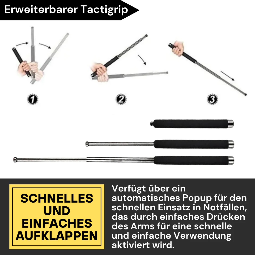 Tactigrip™ Taktischer Selbstverteidigungsstab