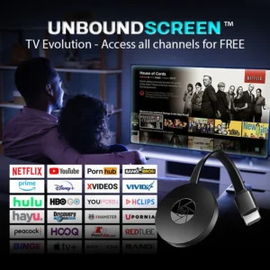 UnboundScreen™ 4K TV Evolution - Access all channels for FREE