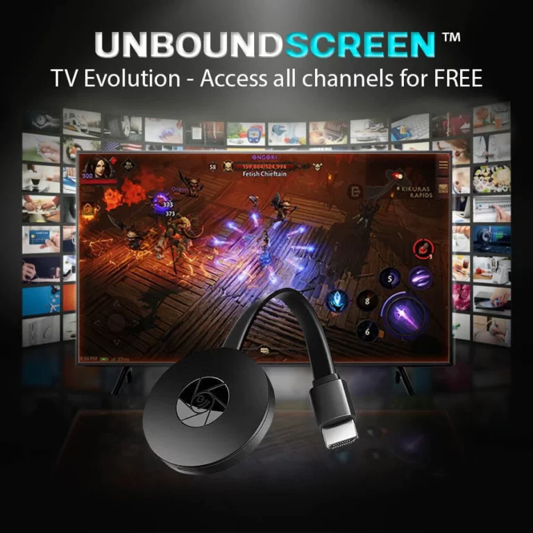 UnboundScreen™ 4K TV Evolution - Access all channels for FREE