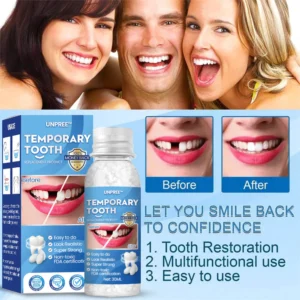 Unpree™ Temporary Moldable False Tooth