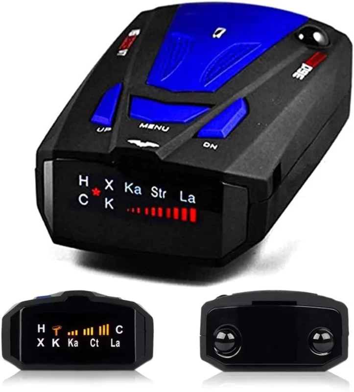 Vehicle early warning lidar flow speed detector