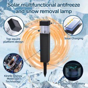 WREE™ Solar-Powered Electromagnetic Resonance De-Icing Lamp - Zero Energy Consumption