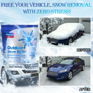 WarmSuns™ Outdoor Snow Sprite--Easy snow removal