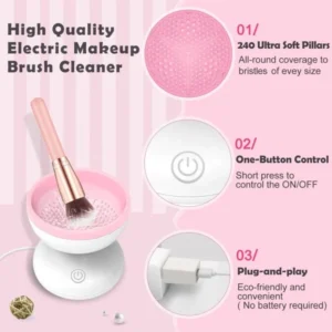 AirOmn™ Electric Makeup Brush Cleaner Machine