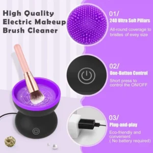 AirOmn™ Electric Makeup Brush Cleaner Machine