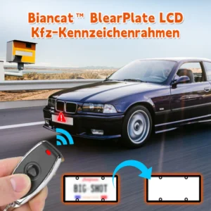 Biancat™ BlearPlate LCD Kfz-Kennzeichenrahmen