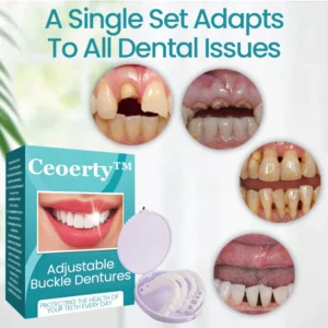 Ceoerty™ Adjustable Buckle Dentures