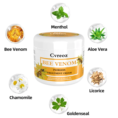 Cvreoz Bee Venom Psoriasis Treatment Cream