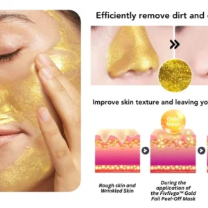 Fivfivgo™ Gold Foil Peel-Off Mask