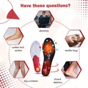 Oveallgo™ HeightBoost Far Infrared Titanium Ion Arch Correction Insoles